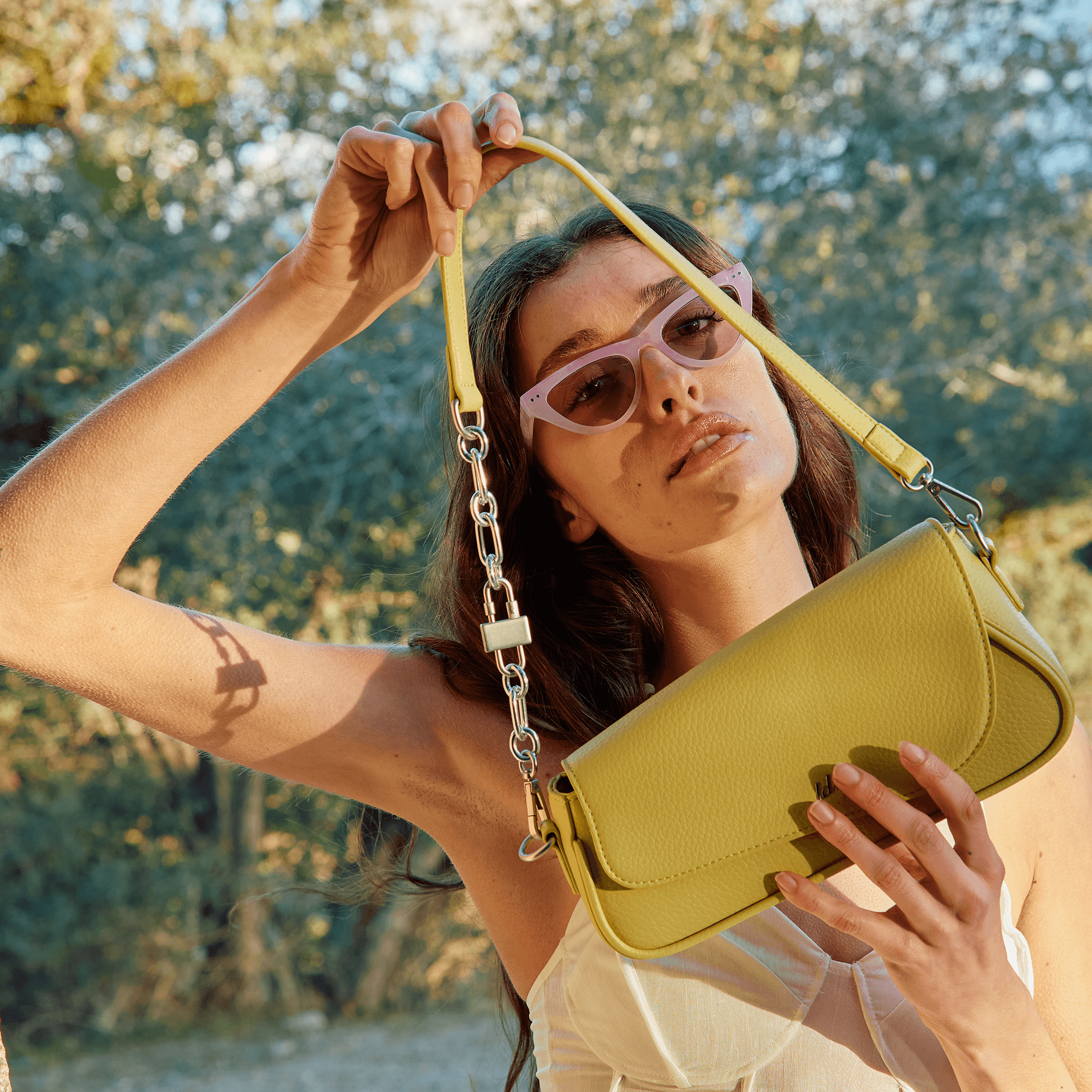 Oasis Vegan Minimalist Shoulder Bag