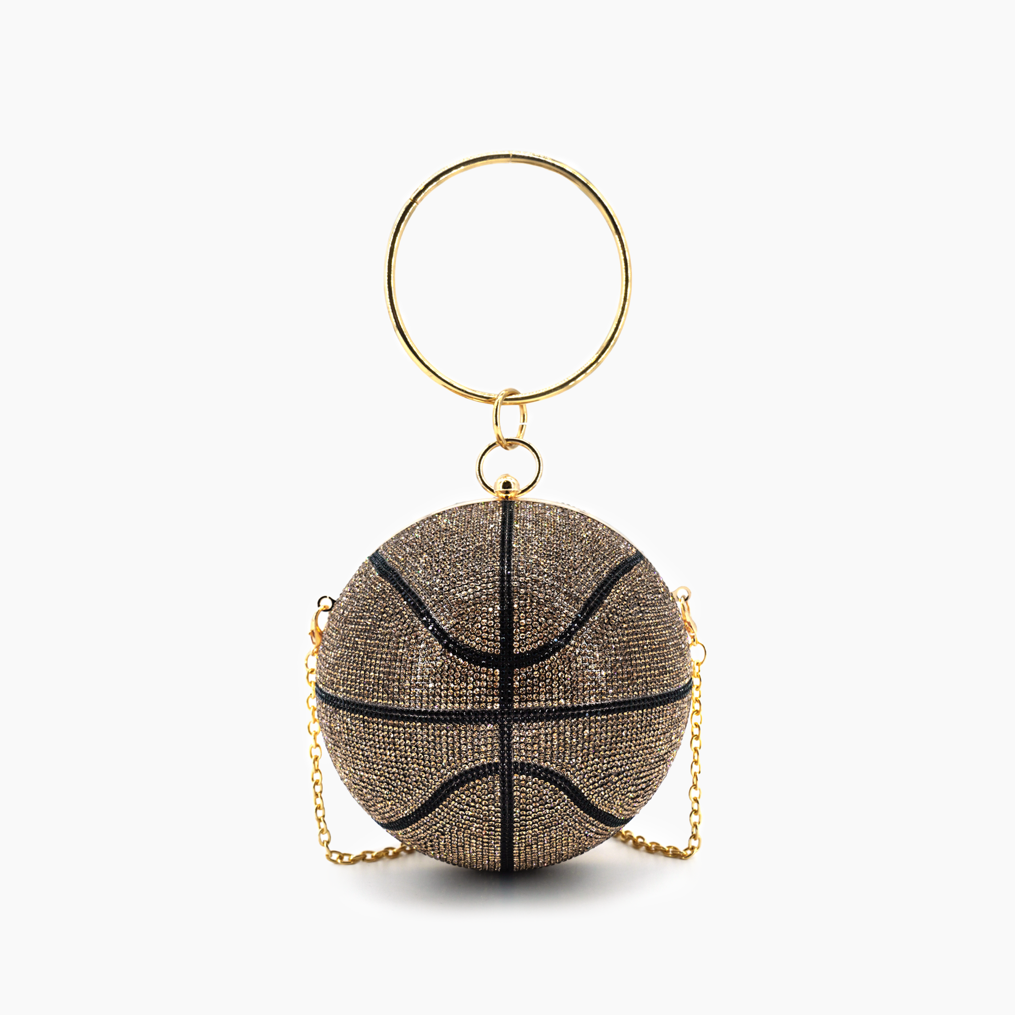 LIKE DREAMS | Dribble Rhinestone Basketball Clutch