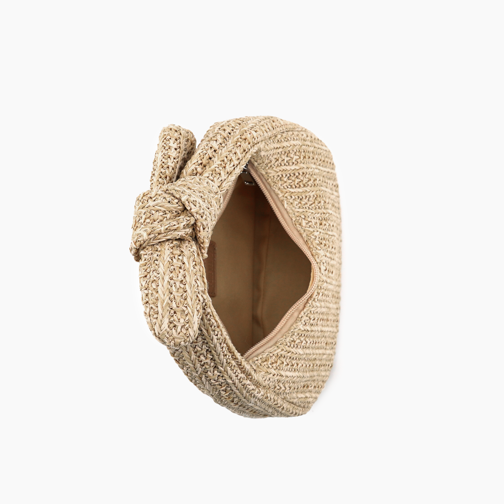 Aimee Mini Straw Top Handle Bag