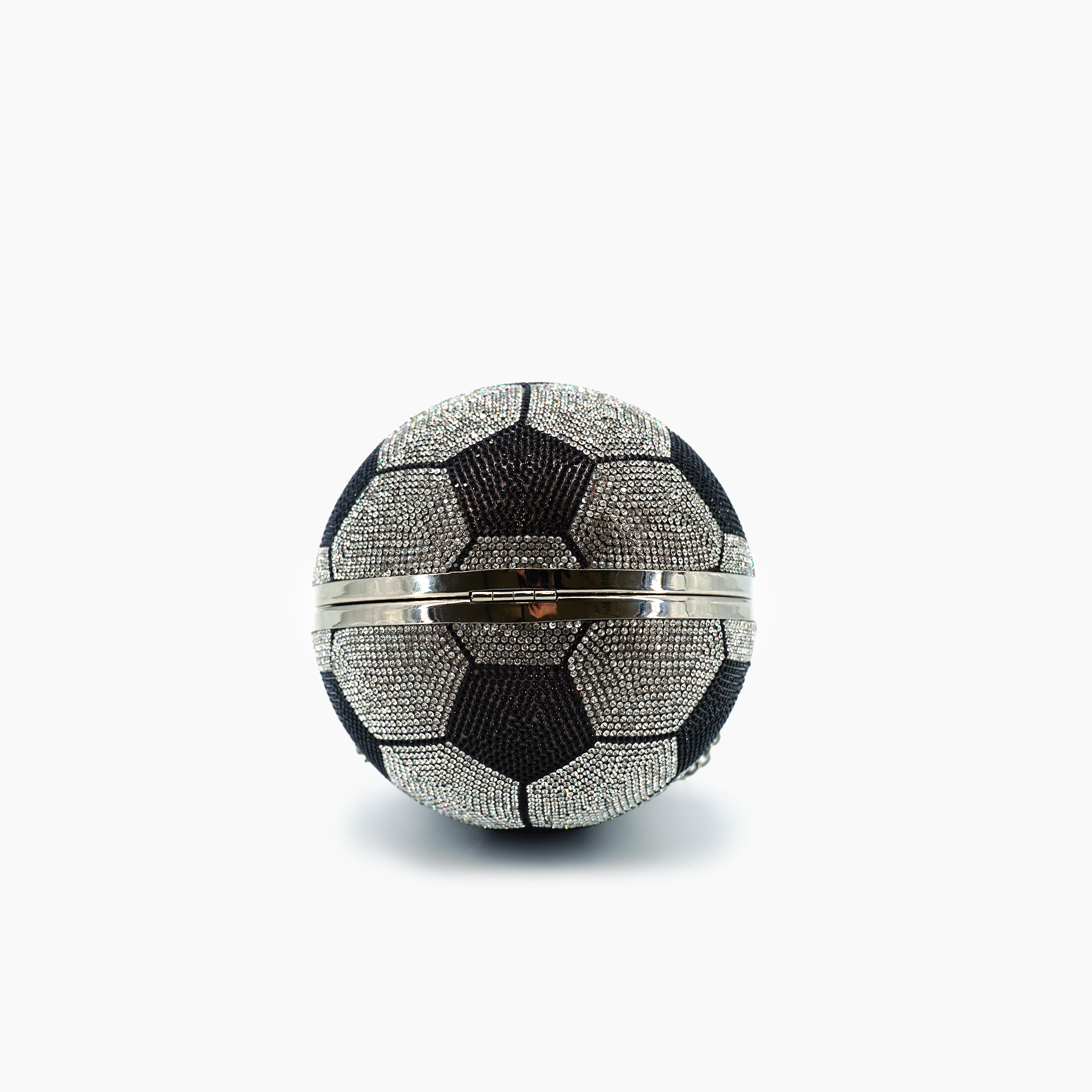 Striker Rhinestone Soccer Clutch