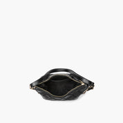 Quilted Vegan Leather Convertible Shoulder Bag