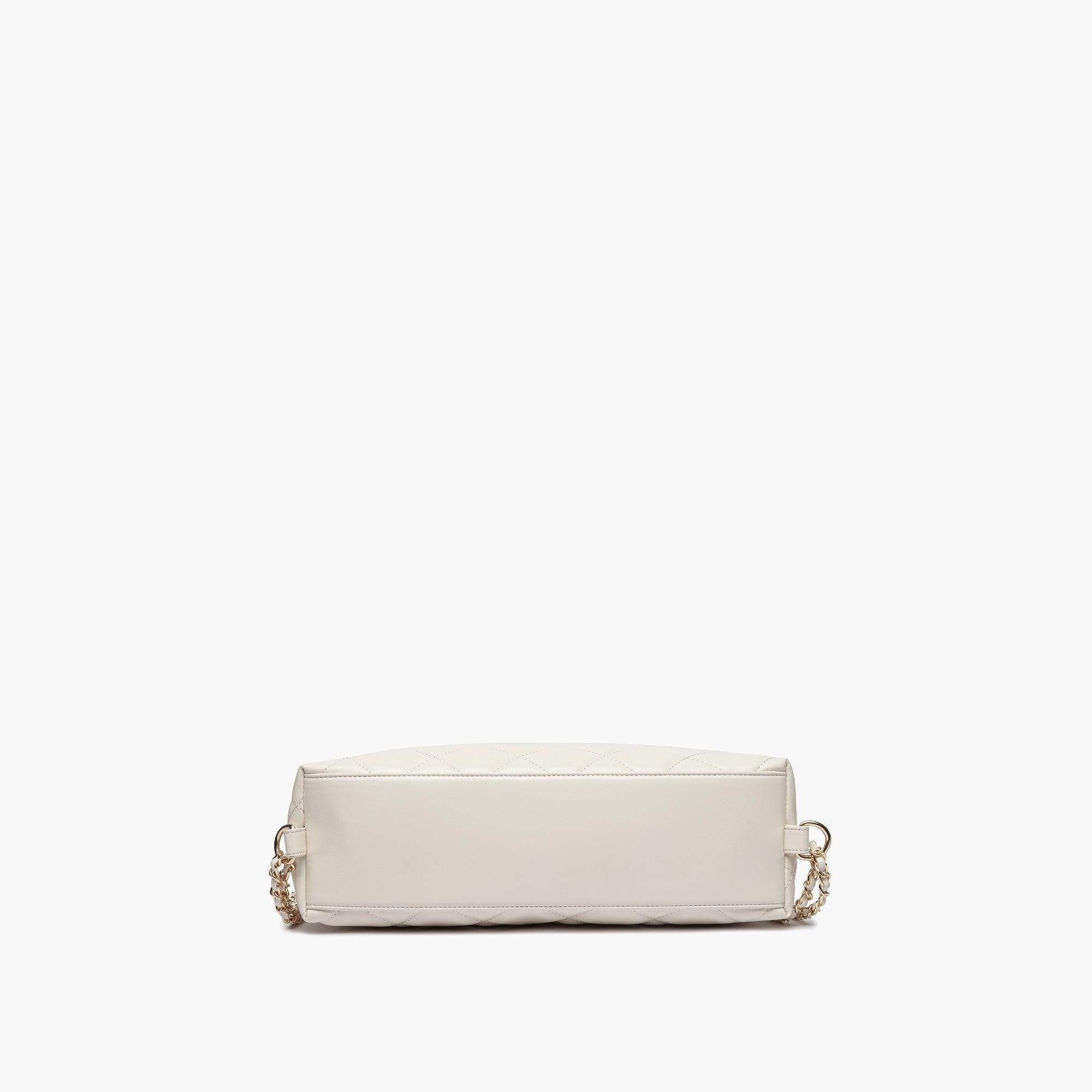 Quilted Vegan Leather Convertible Shoulder Bag