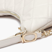 Quilted Vegan Leather Convertible Shoulder Bag