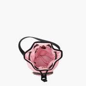 Lucky Quilted Puffer Bucket Crossbody Bag