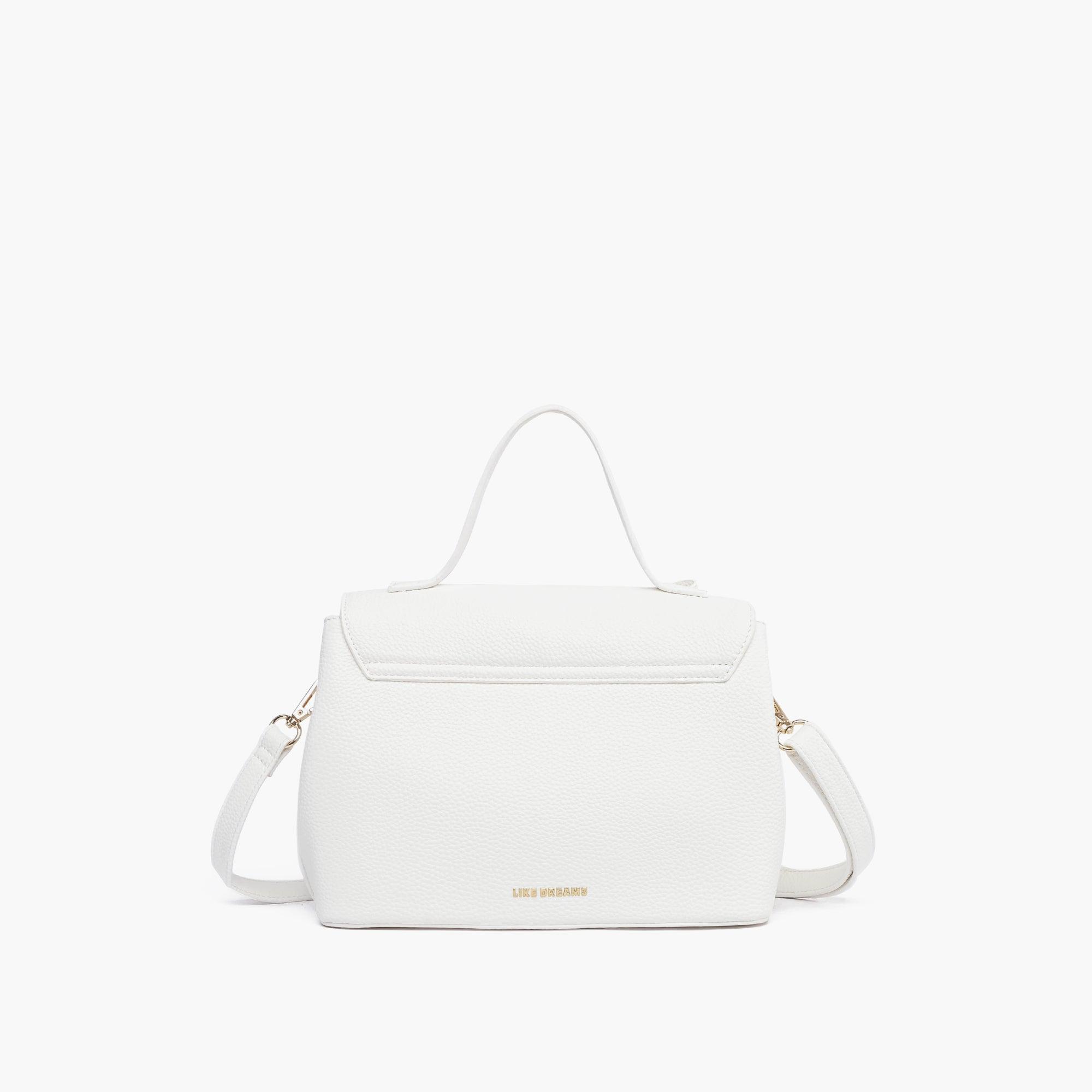 Eva Double Bow Vegan Satchel Crossbody Bag
