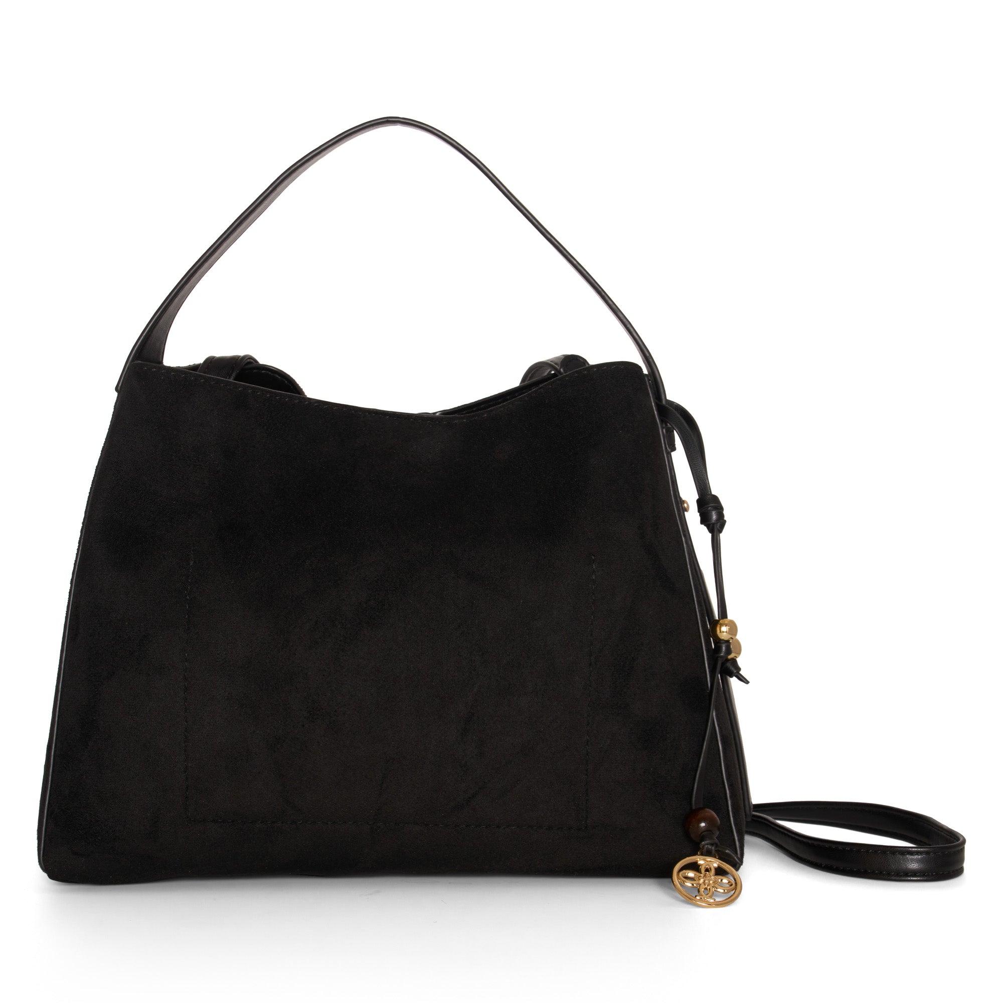 Solace Suede Top Handle Bag