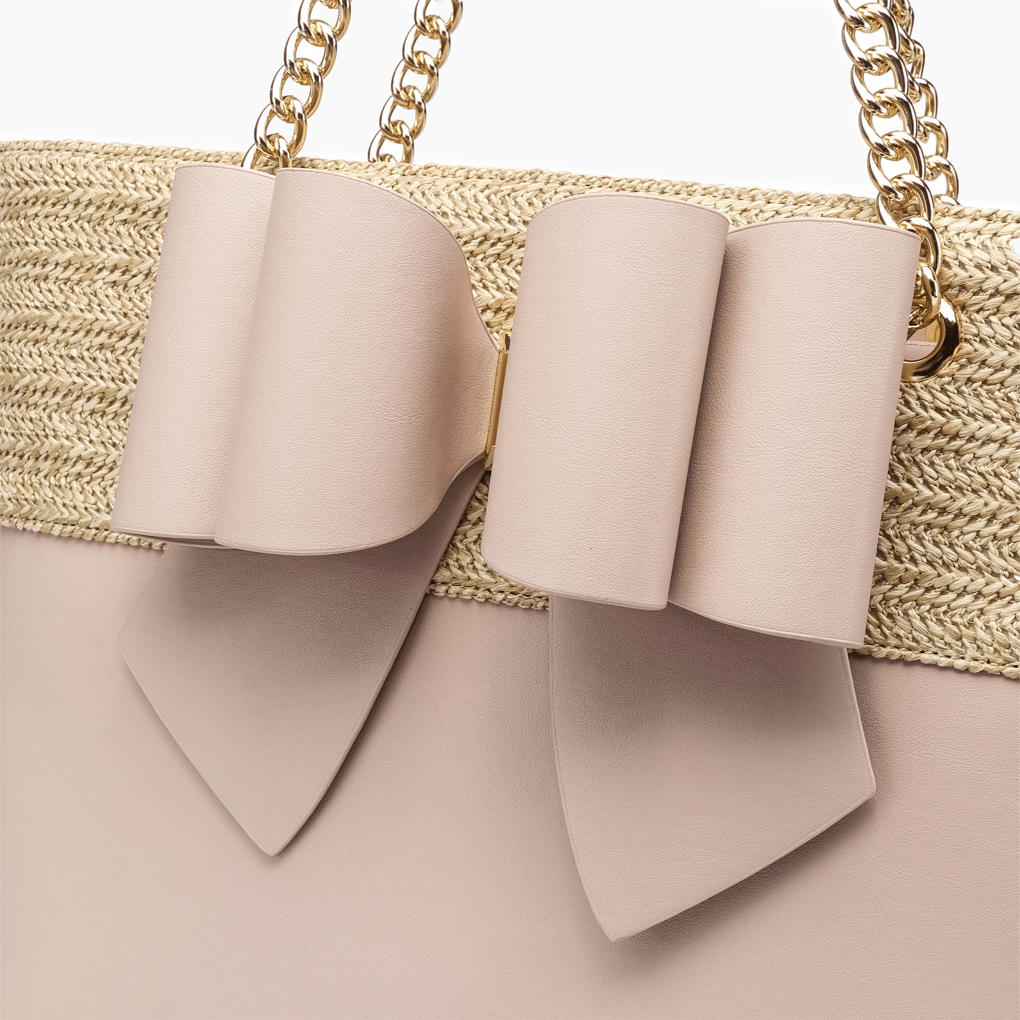 Daisy Bow Dual  Vegan Tote Bag