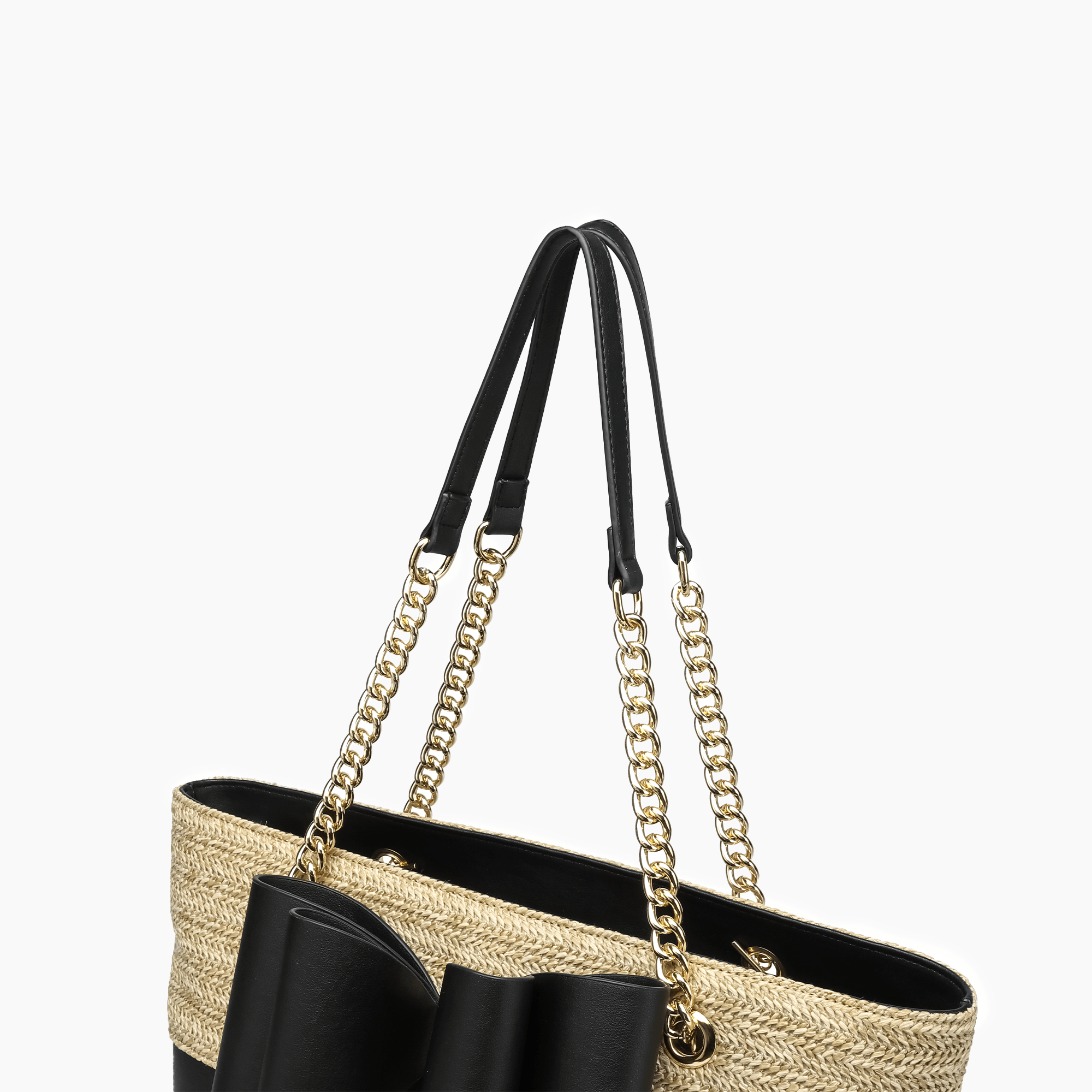 Daisy Bow Dual  Vegan Tote Bag