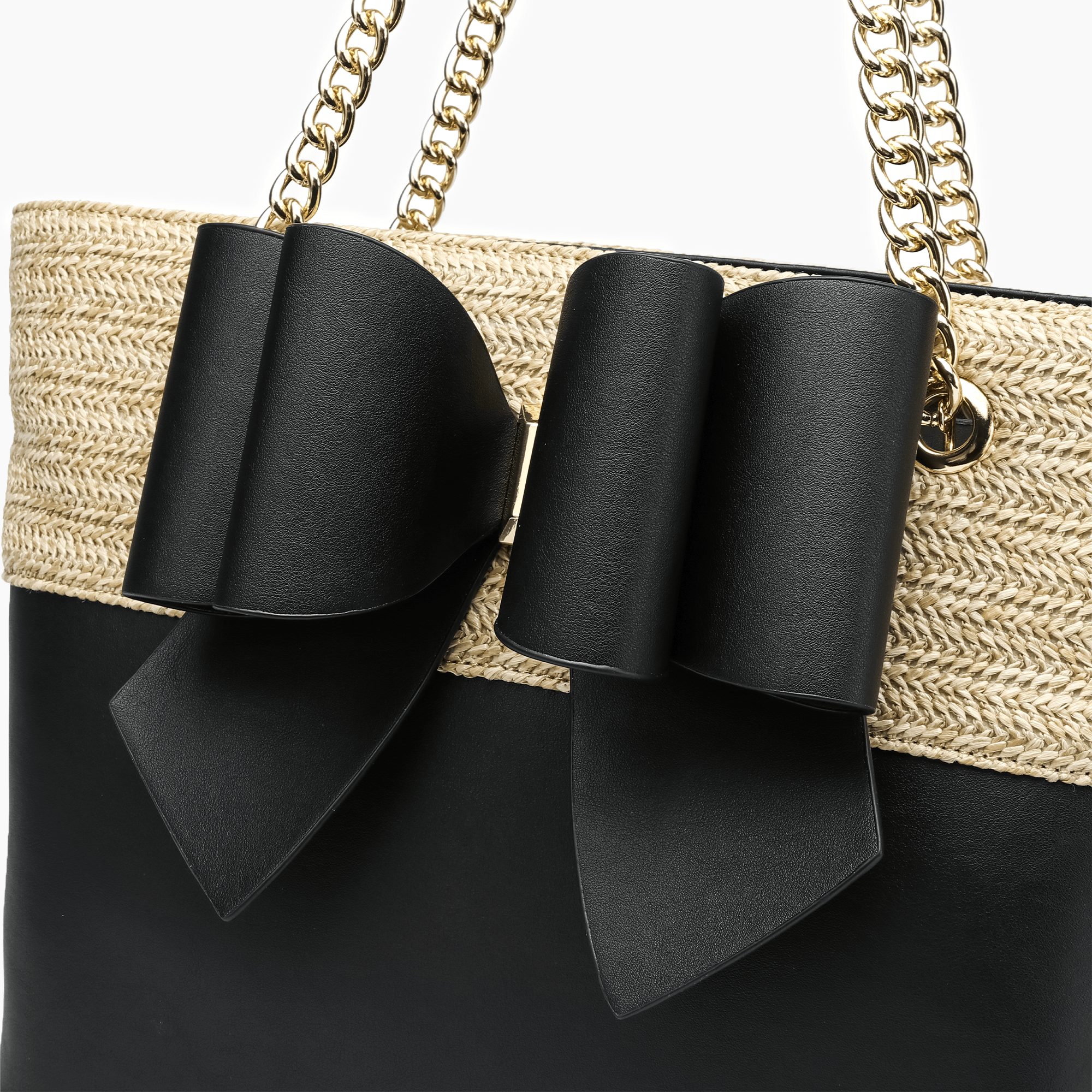 Daisy Bow Dual  Vegan Tote Bag