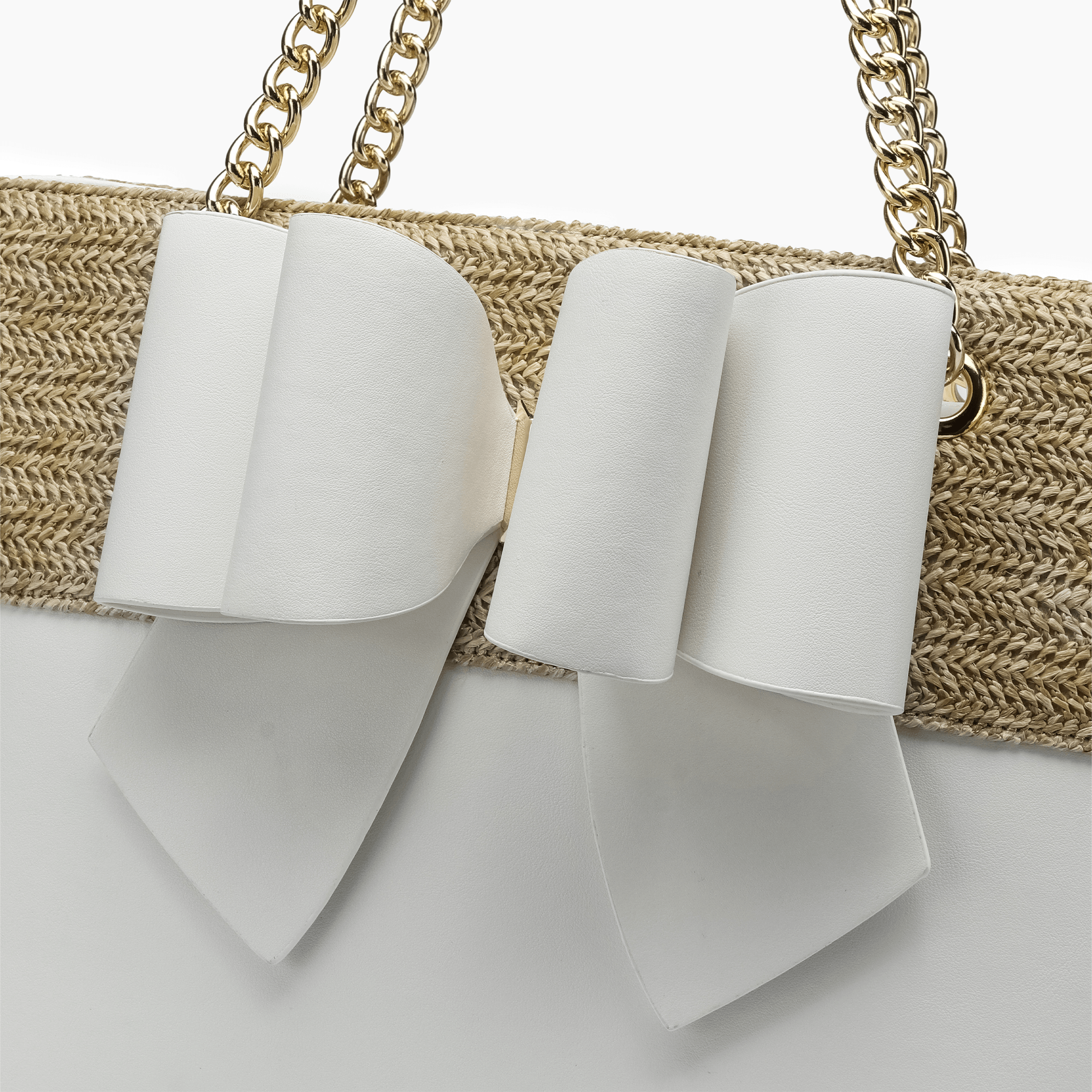 Daisy Bow Dual  Vegan Tote Bag