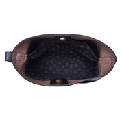 Midnight Quilted Suede Mini Tote Bag