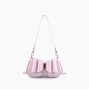 Baguette Bow Pebble Mini Shoulder Bag