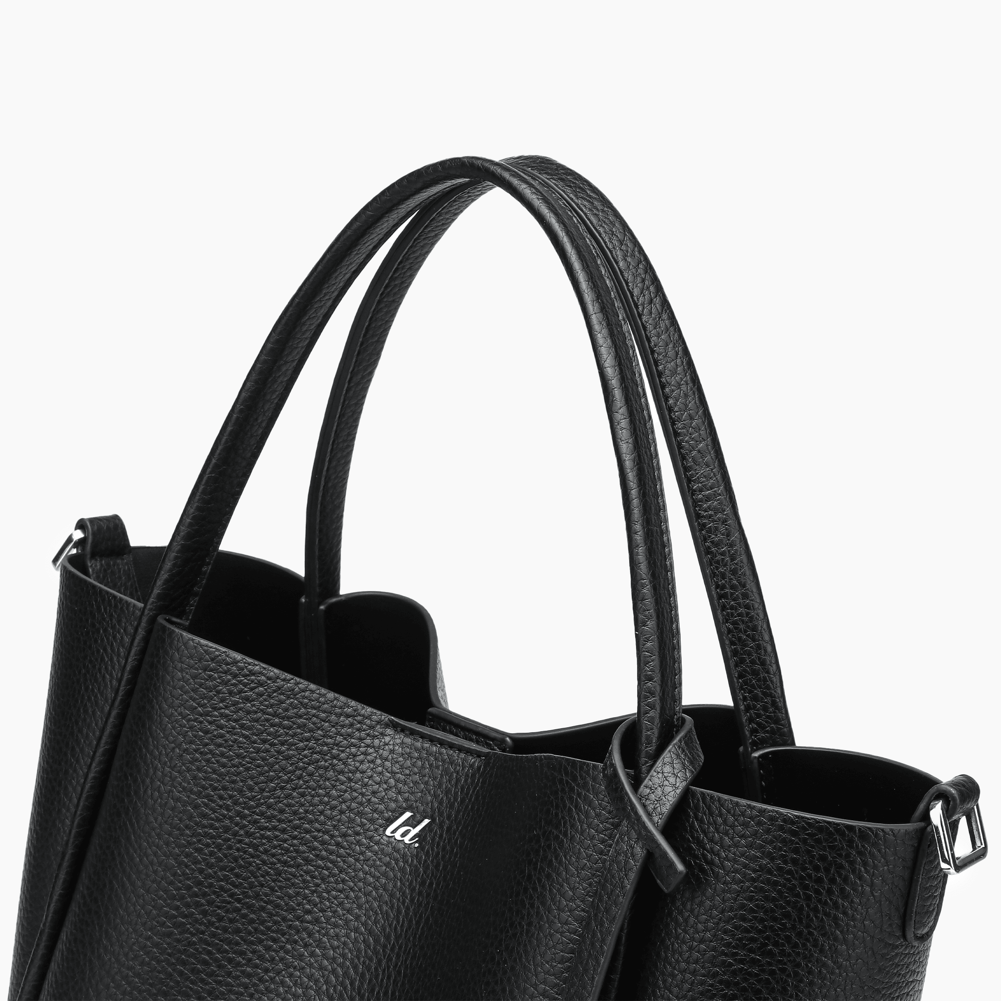 Dusty Top Handle Vegan Tote Bag