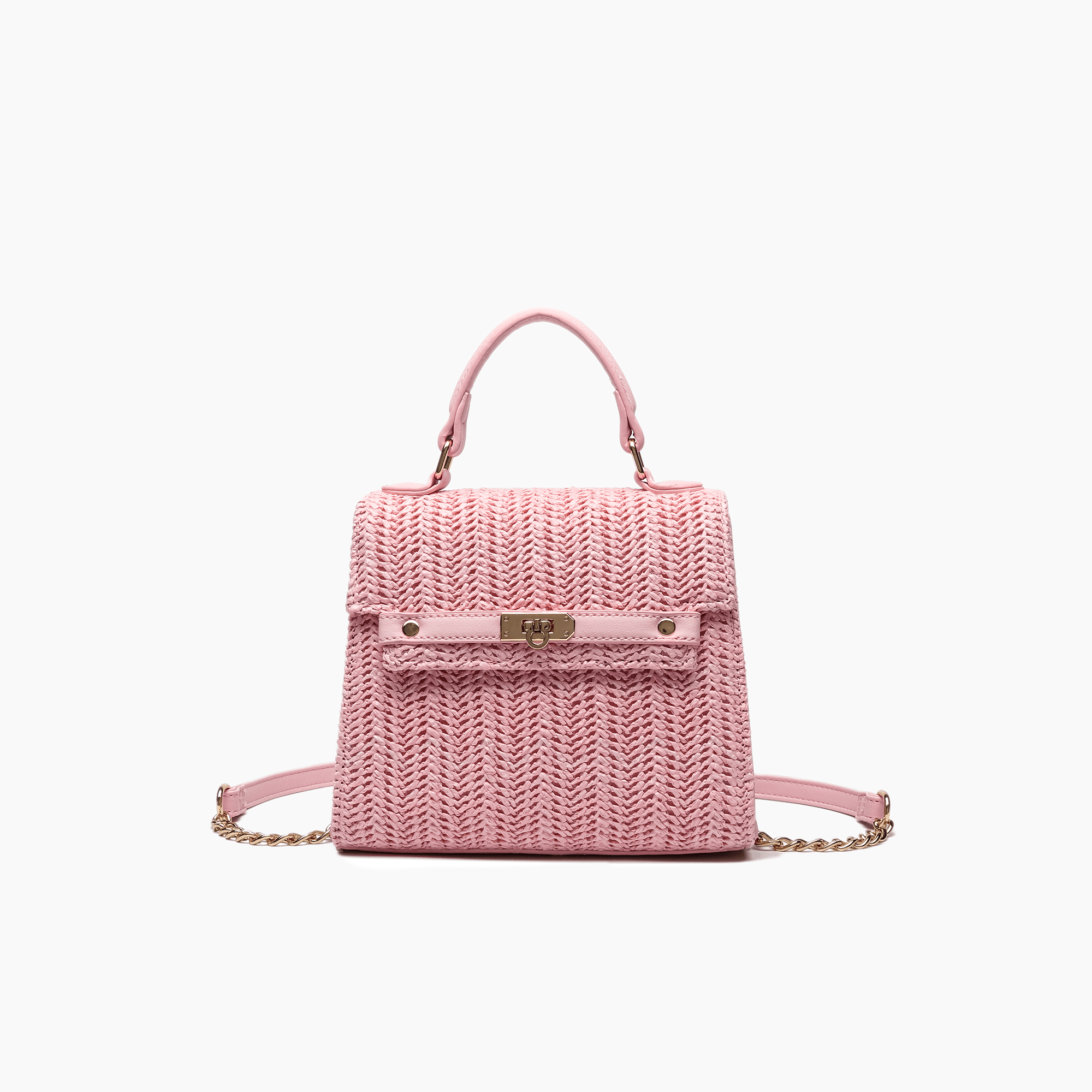 Neo Pastel Straw Crossbody Bag | LIKE DREAMS