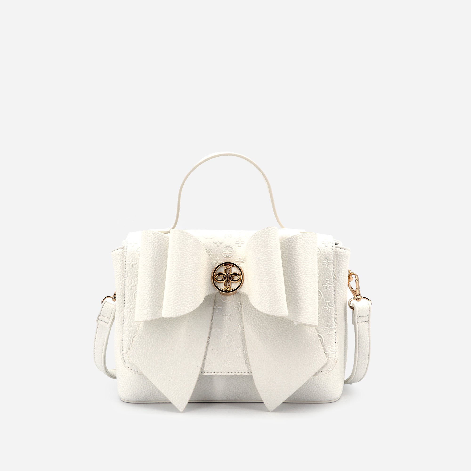 Crossi Bow Backpack EUC Crossi Bow Embossed Small Crossbody Bag – LIKE DREAMS main image 2