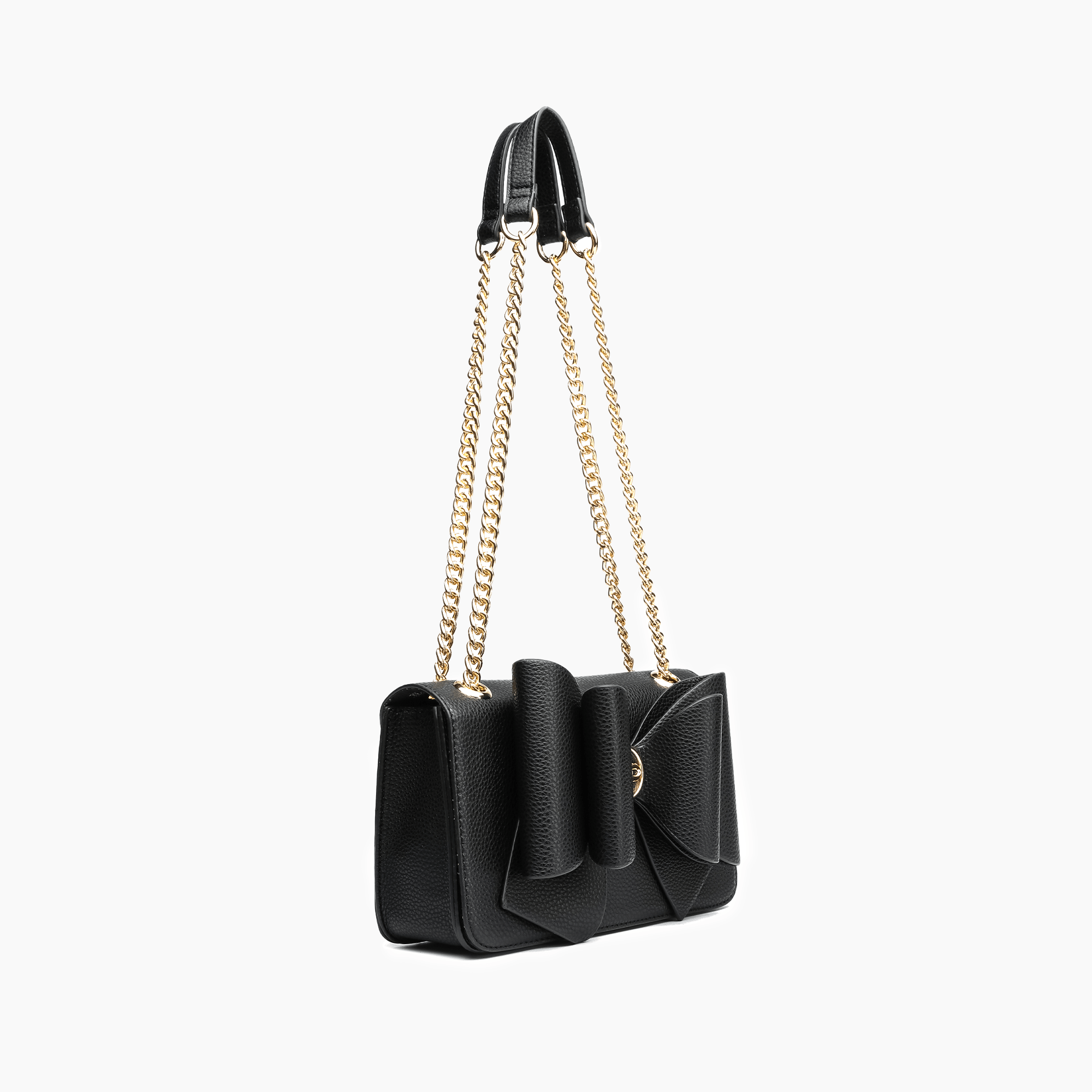 Petal Bow Dual Vegan Crossbody Bag