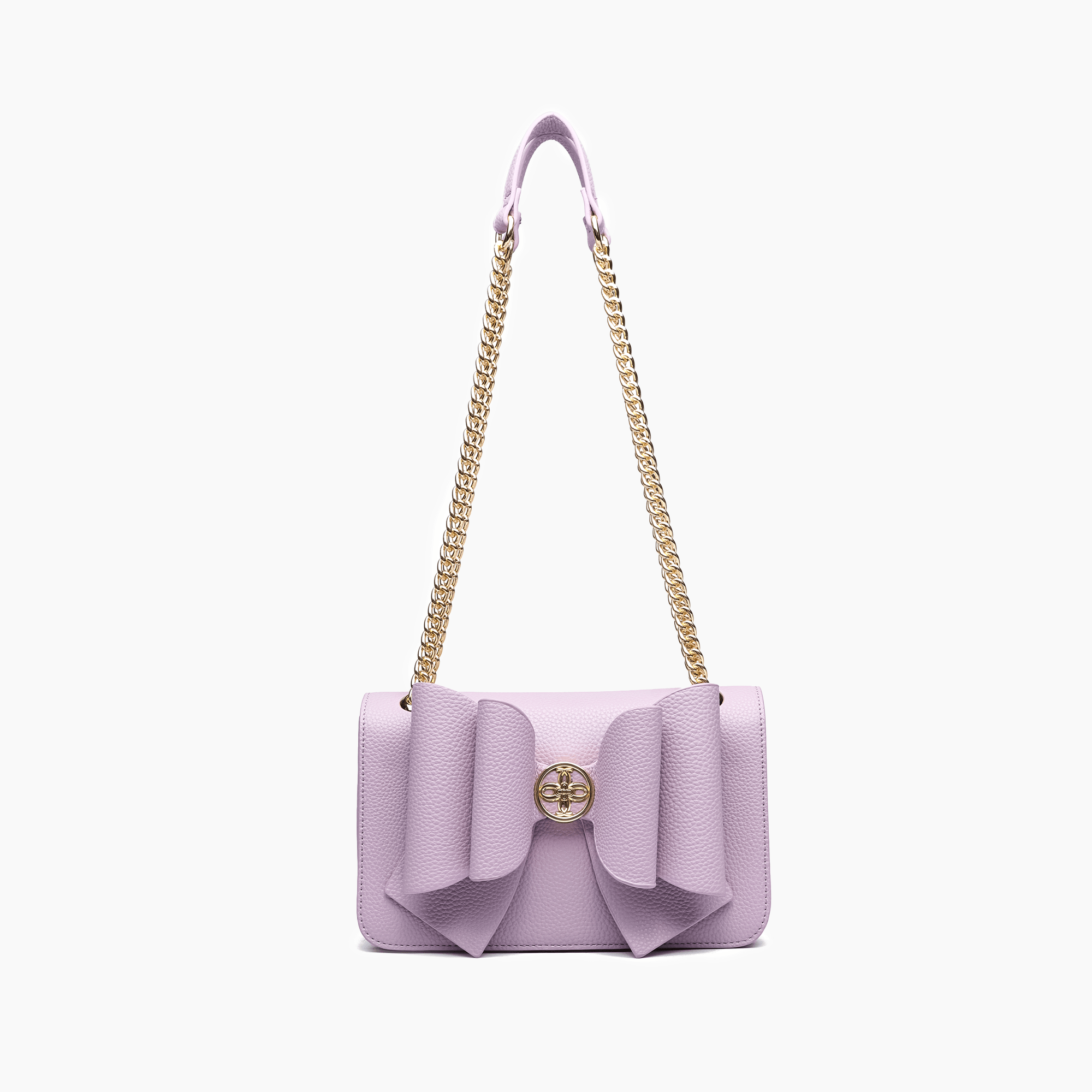 Petal Bow Dual Vegan Crossbody Bag
