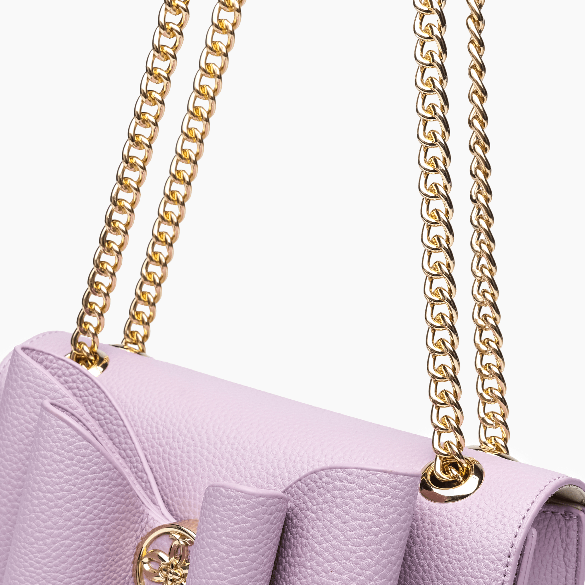 Petal Bow Dual Vegan Crossbody Bag