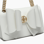 Petal Bow Dual Vegan Crossbody Bag
