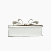 Petal Bow Dual Vegan Crossbody Bag