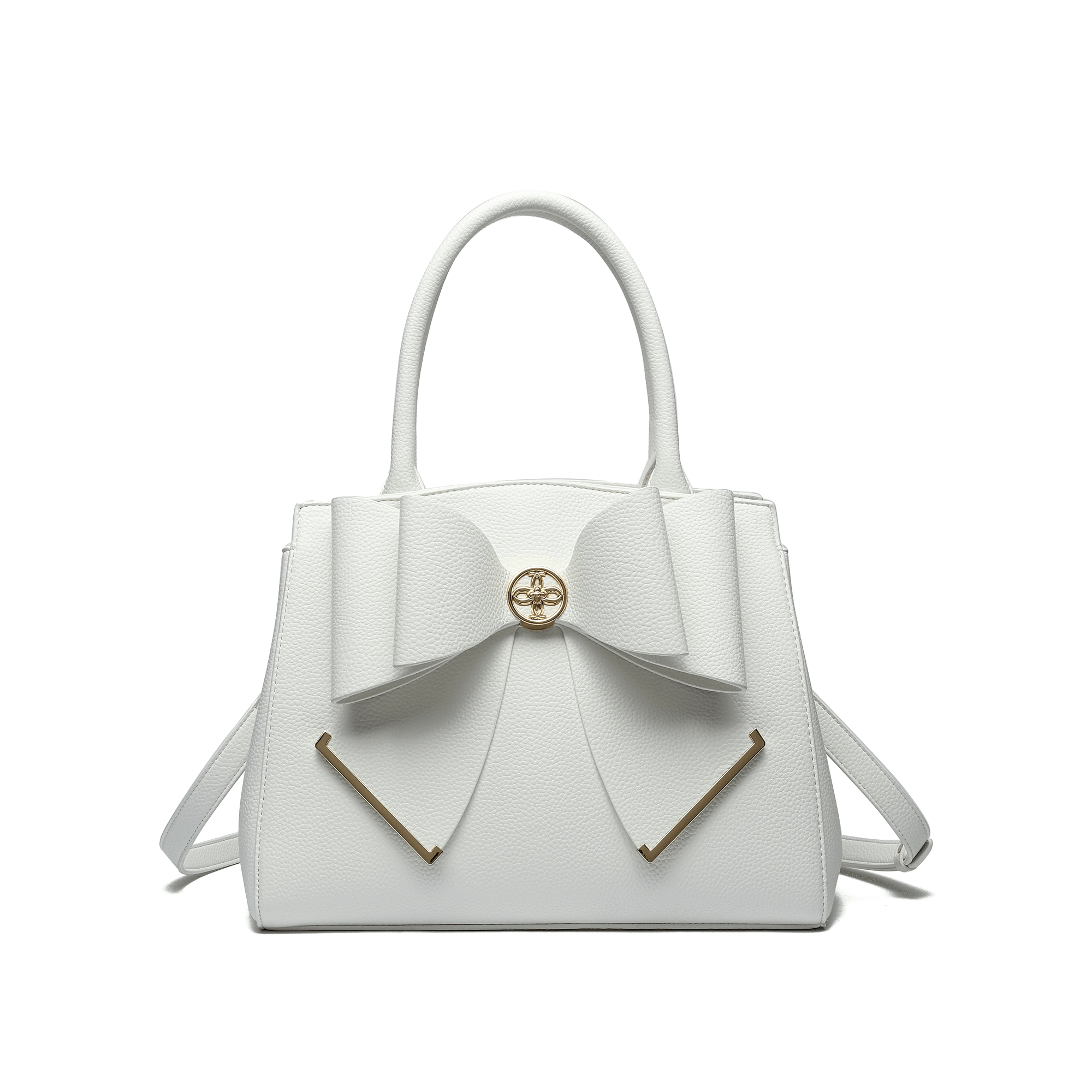 Poppy Bowtie Top Handle Satchel Bag