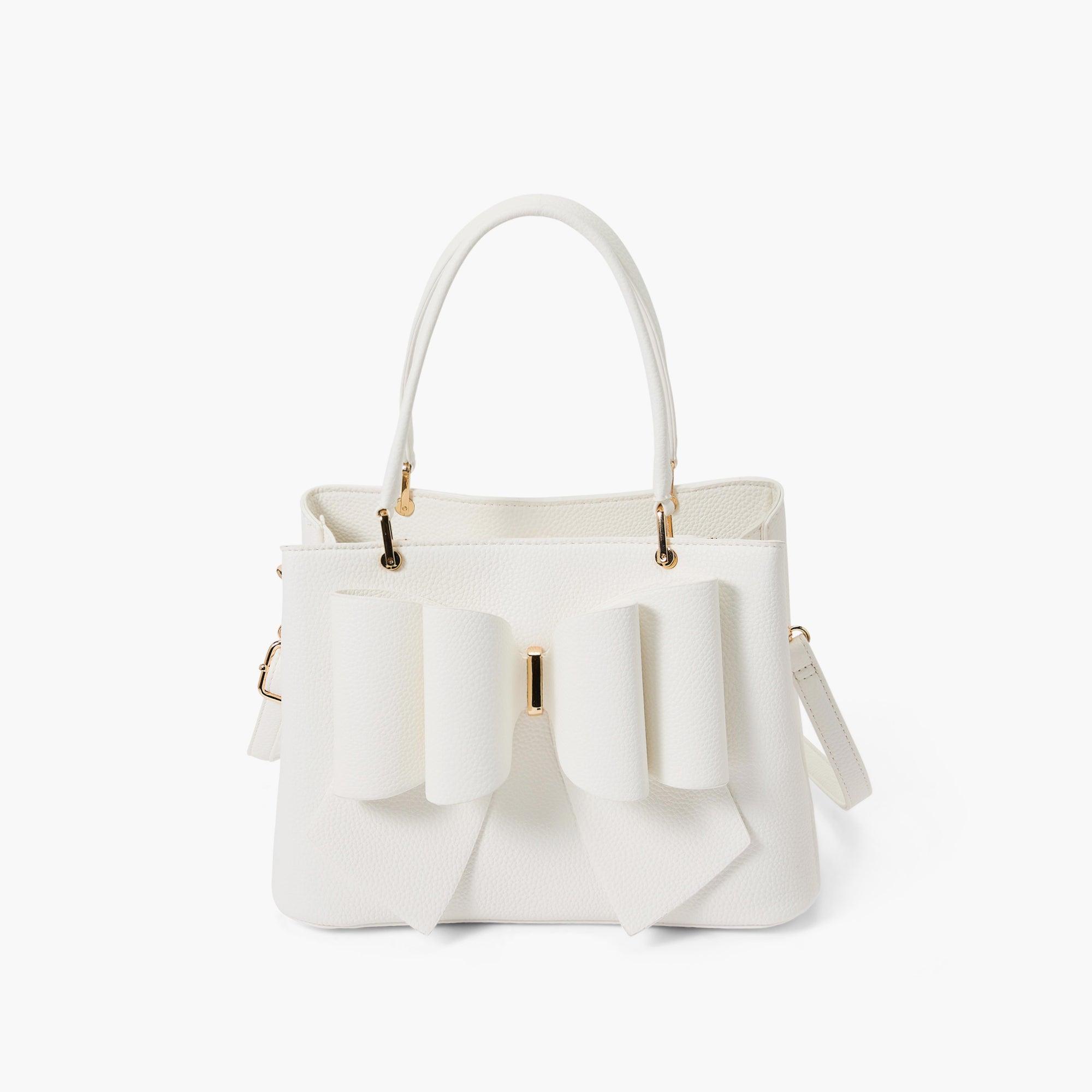 Jenna Bow Vegan Satchel Crossbody Bag | LIKE DREAMS