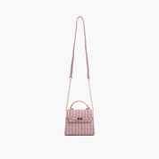 Neo Pastel Straw Crossbody Bag