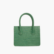Kenzie Chain Vegan Croc Crossbody Bag