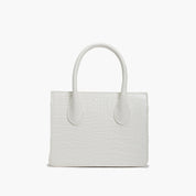 Kenzie Chain Vegan Croc Crossbody Bag