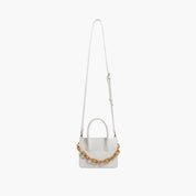 Kenzie Chain Vegan Croc Crossbody Bag