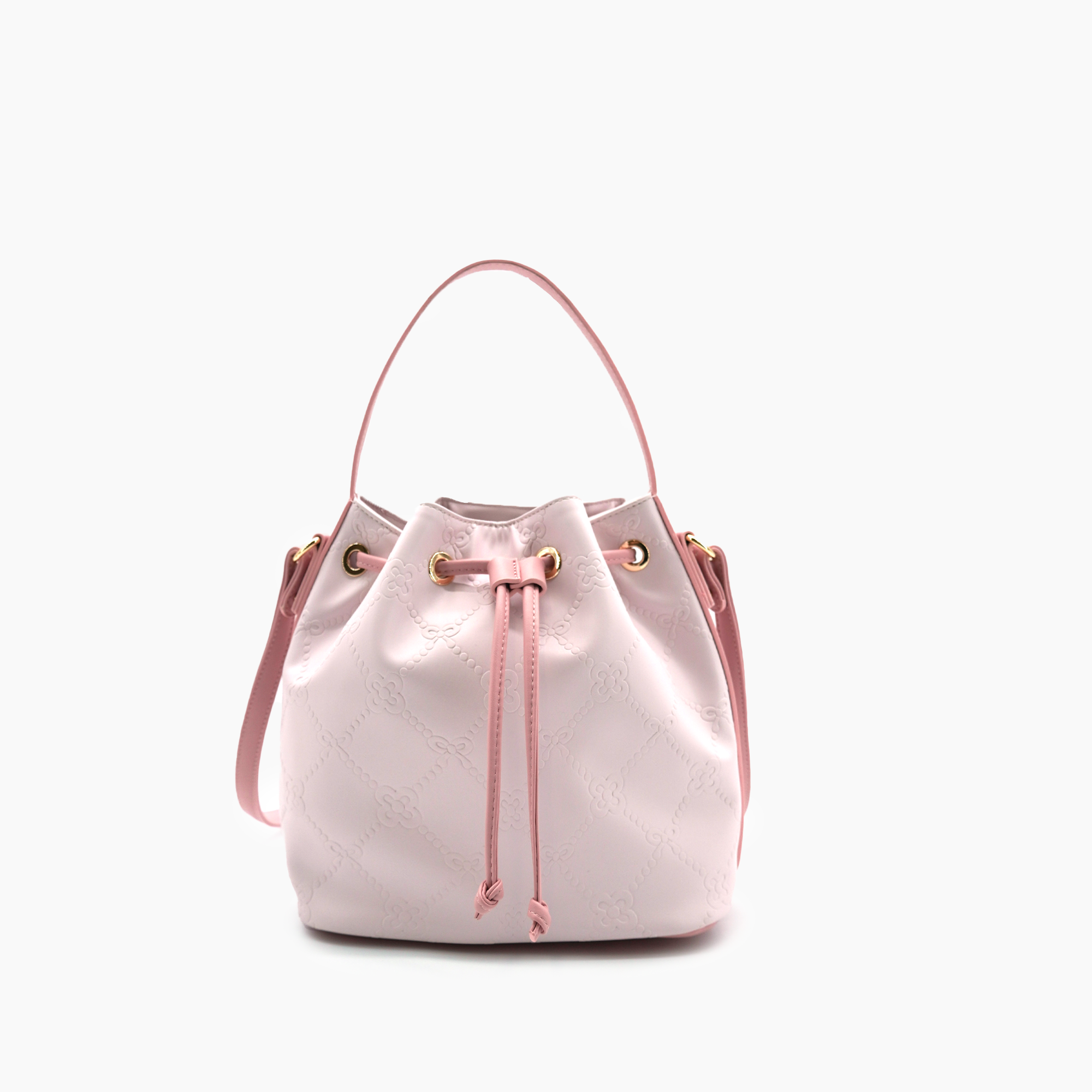 Mirage Bucket Top Handle Crossbody Bag