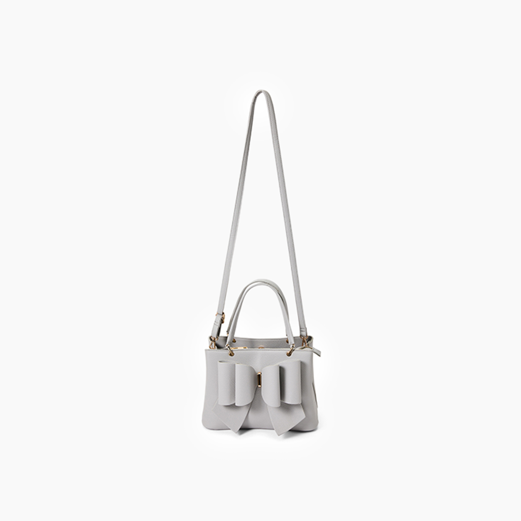Jenna Bow Vegan Satchel Crossbody Bag