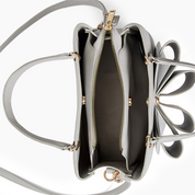 Jenna Bow Vegan Satchel Crossbody Bag