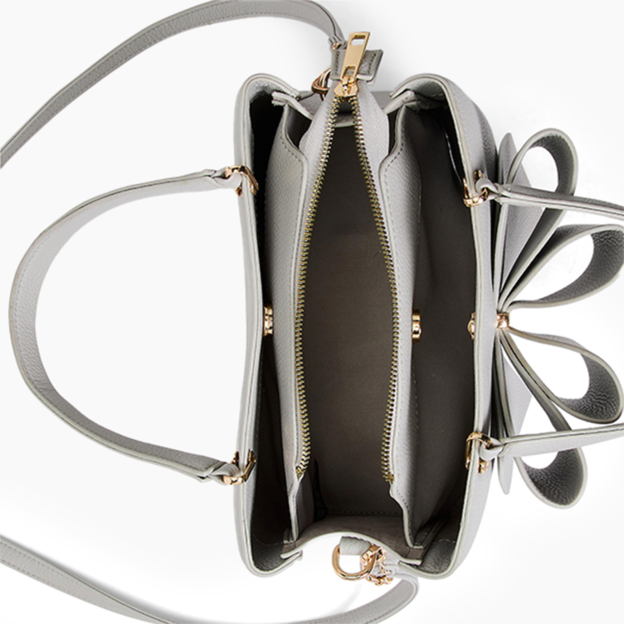 Jenna Bow Vegan Satchel Crossbody Bag