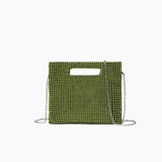 Vivienne Rhinestone Night Envelope Clutch Bag