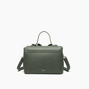 Eva Double Bow Vegan Satchel Crossbody Bag