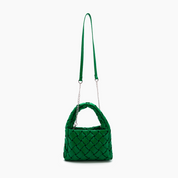 Oriane Quilted Top Handle Crossbody Bag