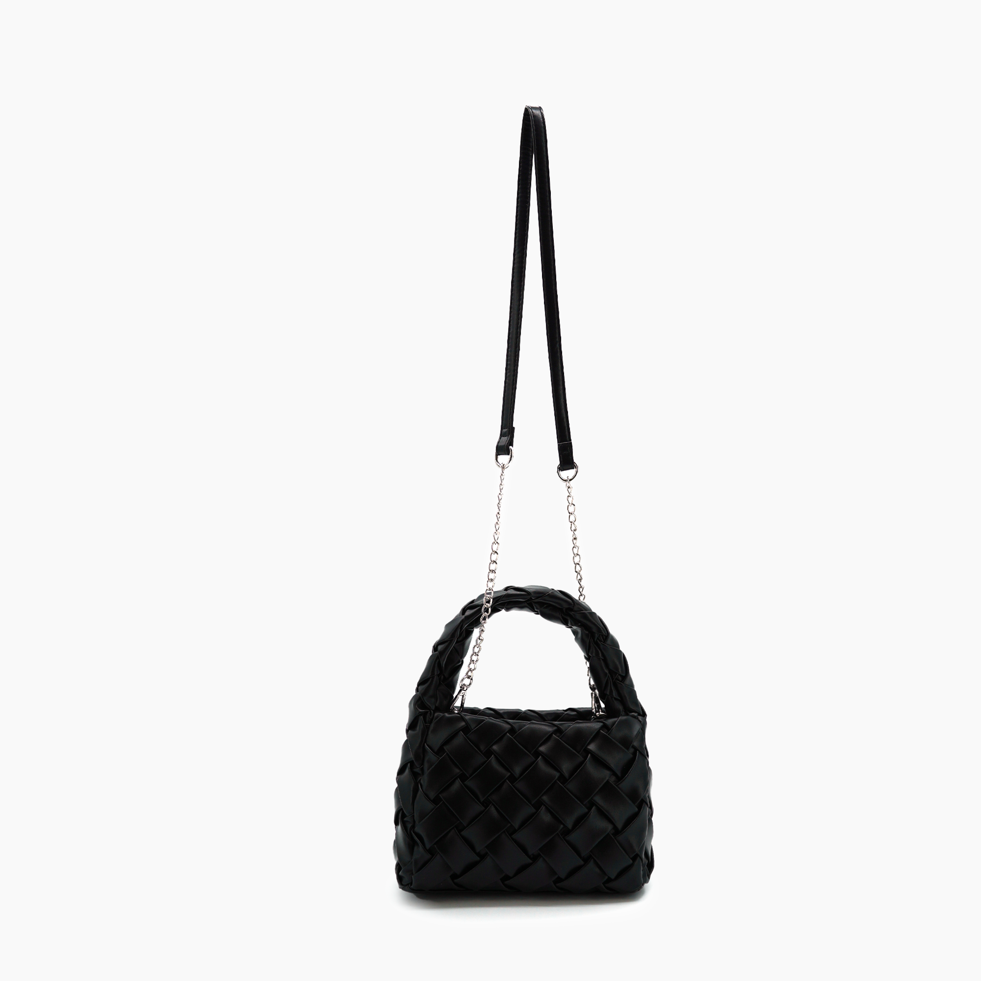 Oriane Quilted Top Handle Crossbody Bag