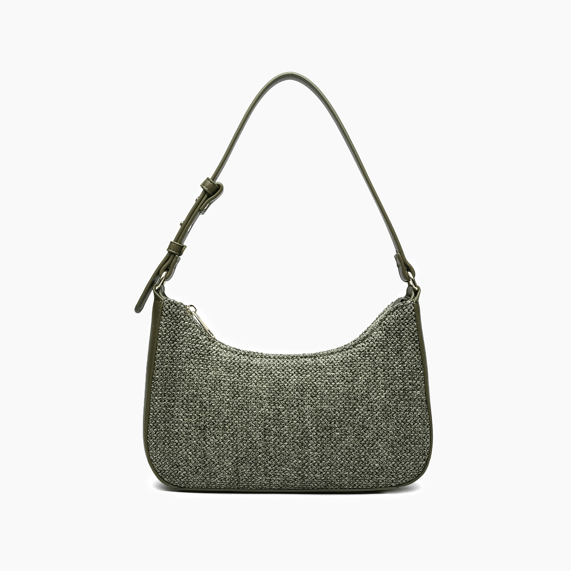 Small straw shoulder bag sales