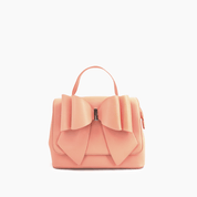 Eva Double Bow Vegan Satchel Crossbody Bag