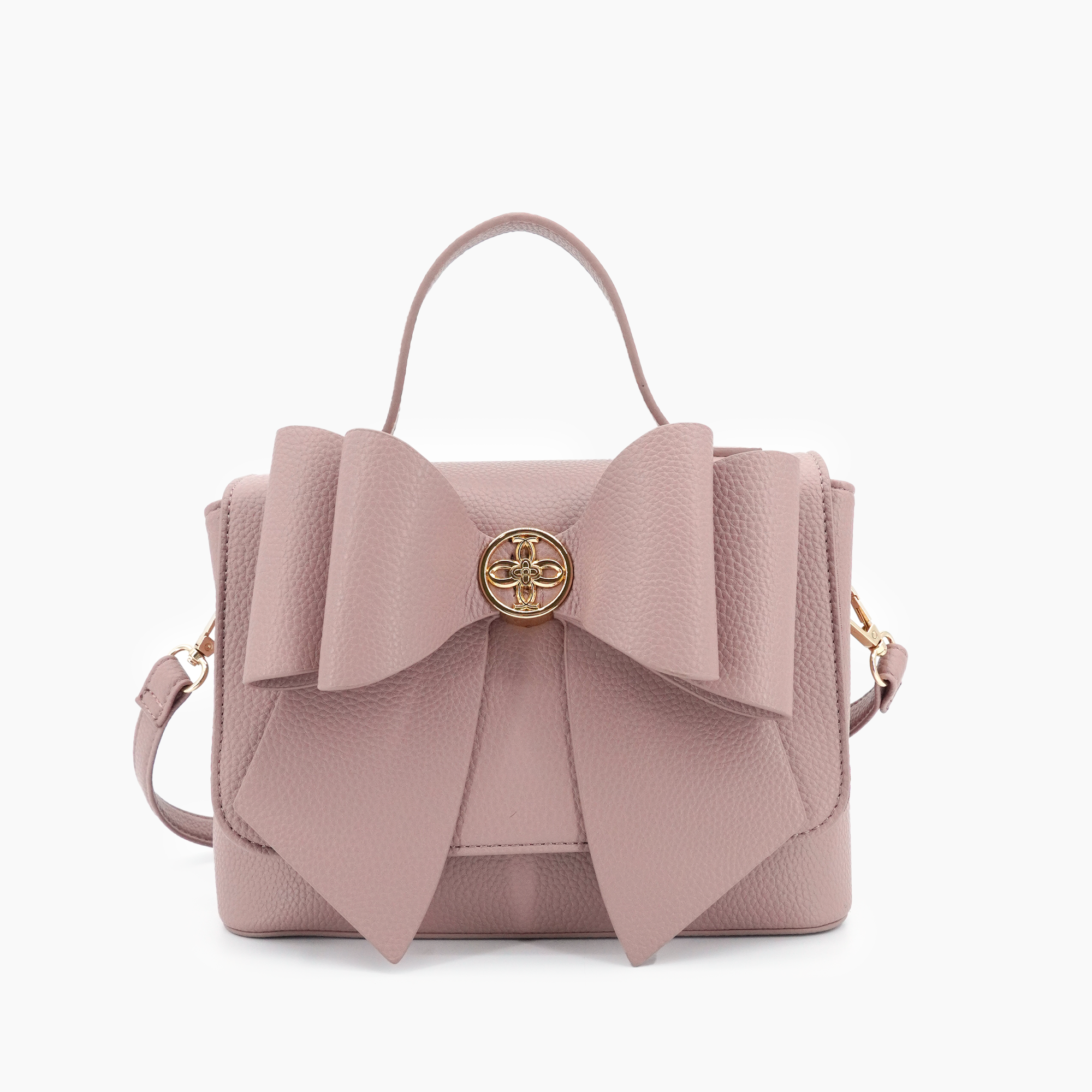 Zoey Double Bow Crossbody Bag