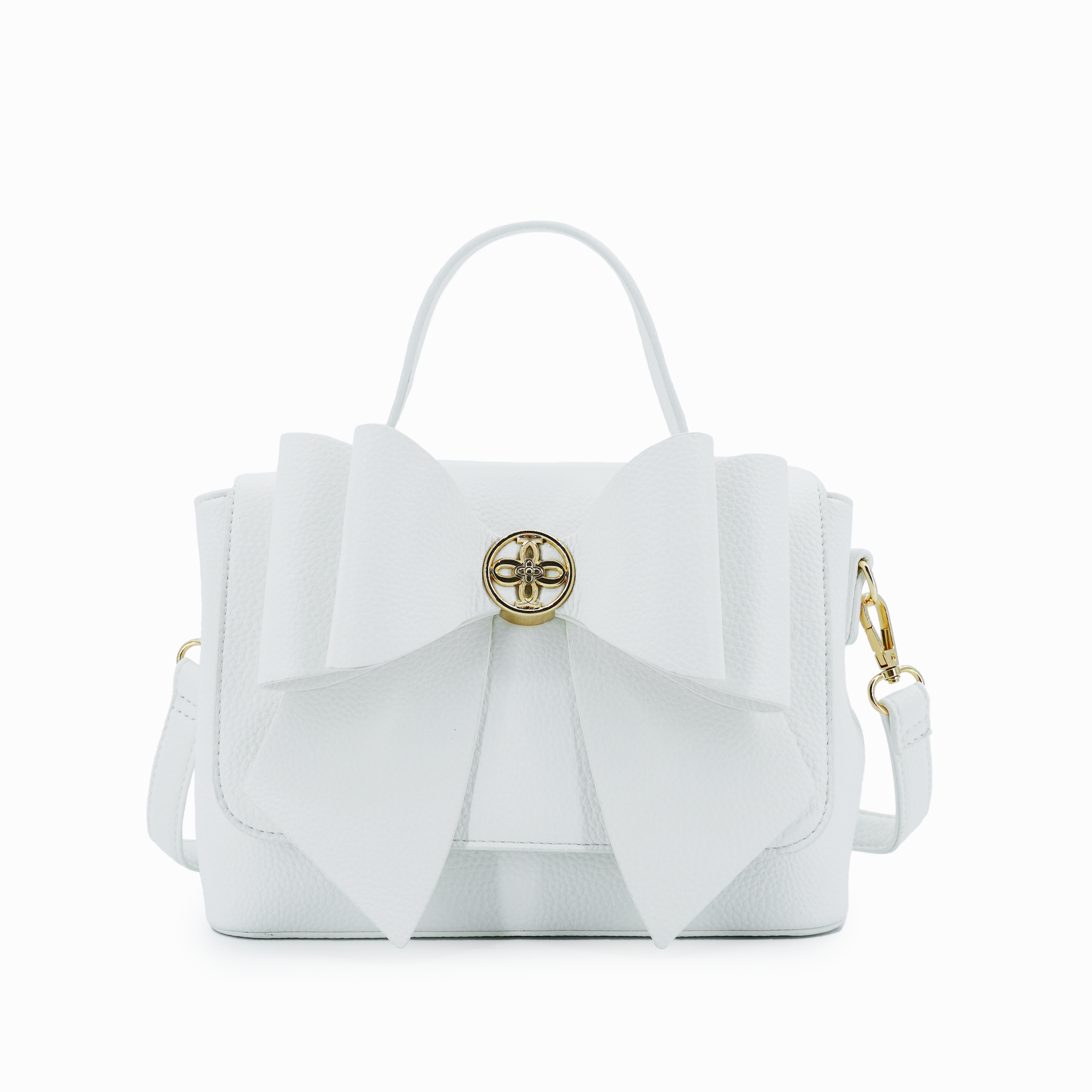 Zoey Double Bow Crossbody Bag