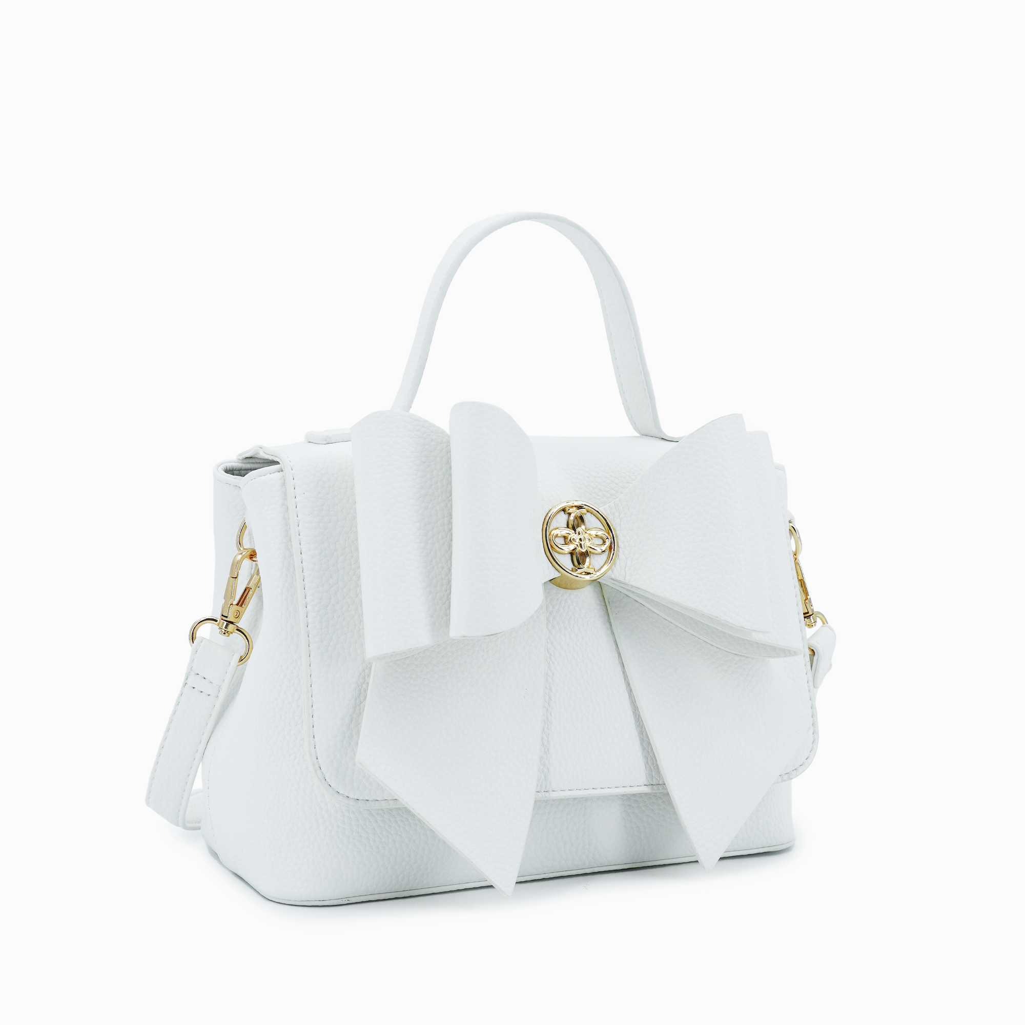 Zoey Double Bow Crossbody Bag
