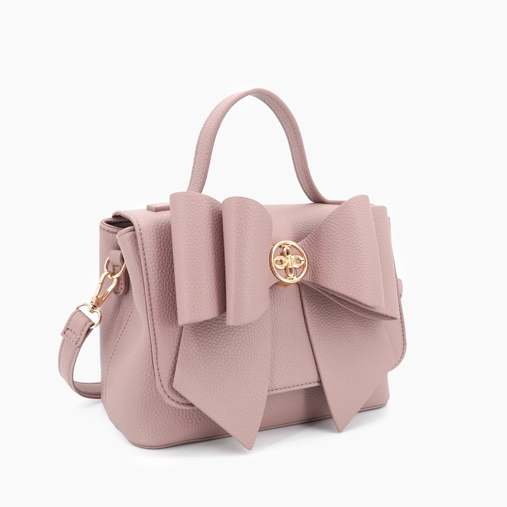 Zoey Double Bow Crossbody Bag