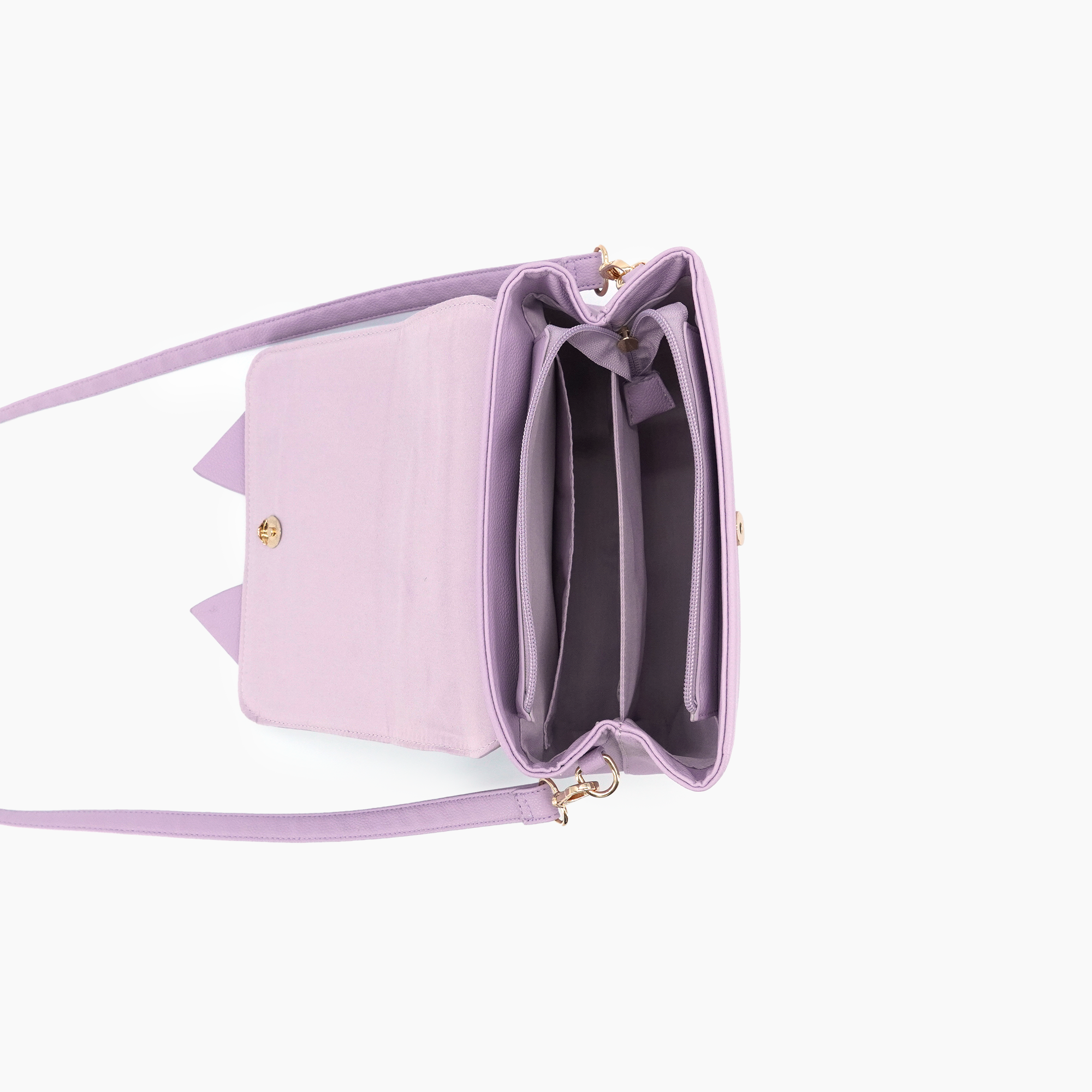 Zoey Double Bow Crossbody Bag
