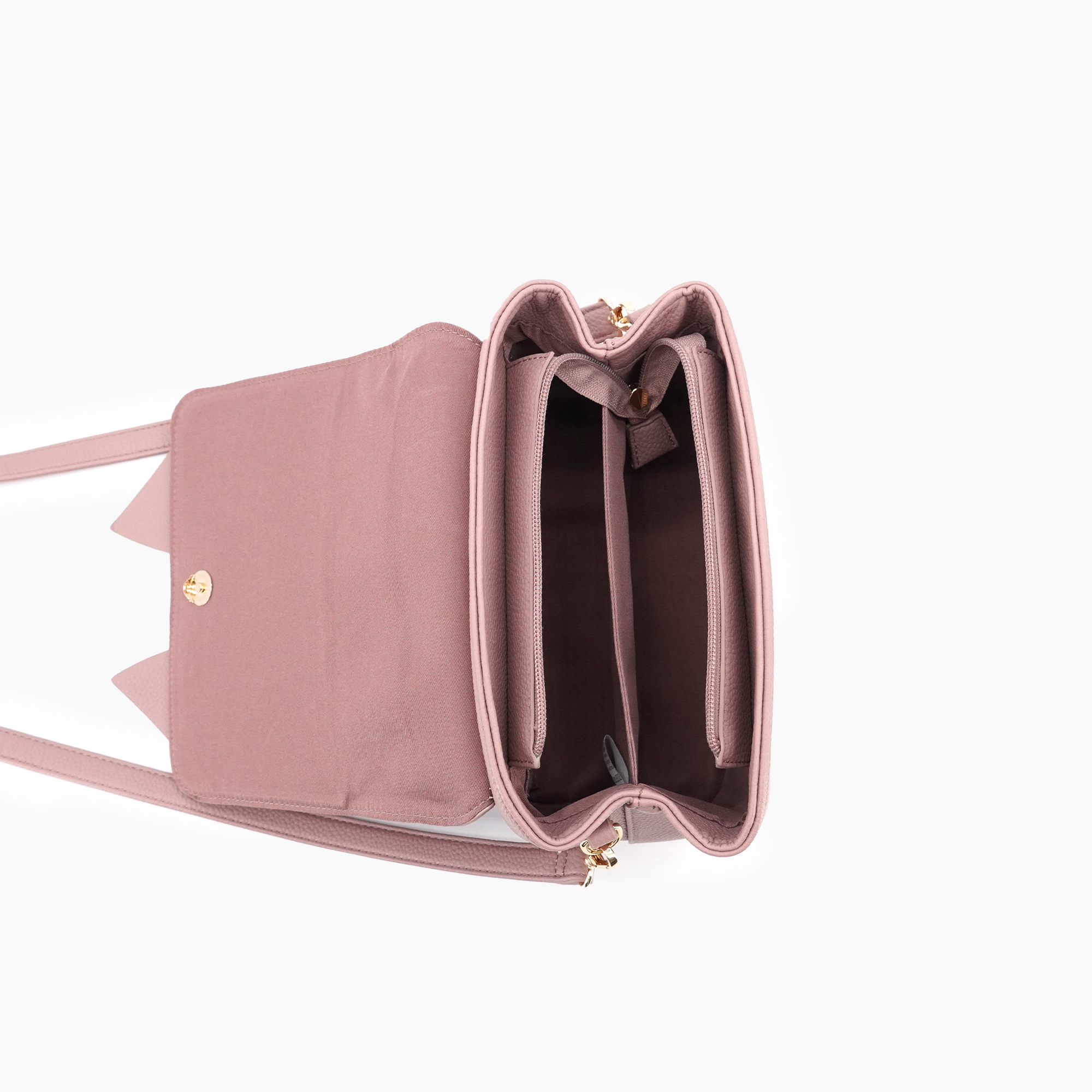 Zoey Double Bow Crossbody Bag