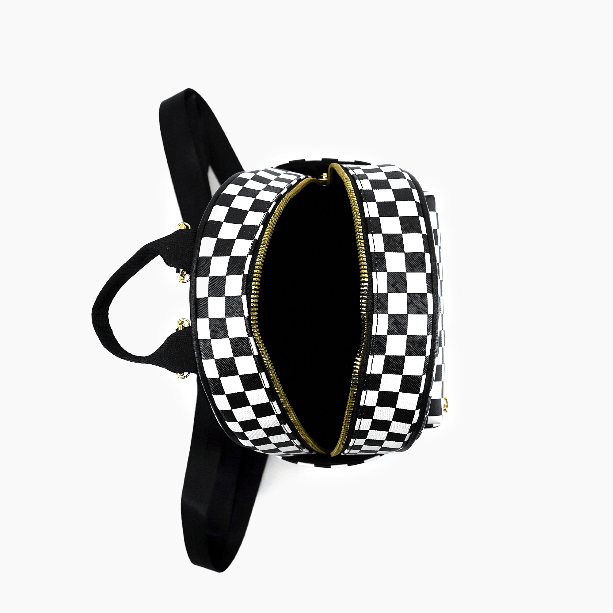 Smiley Checkered Mini Backpack LIKE DREAMS