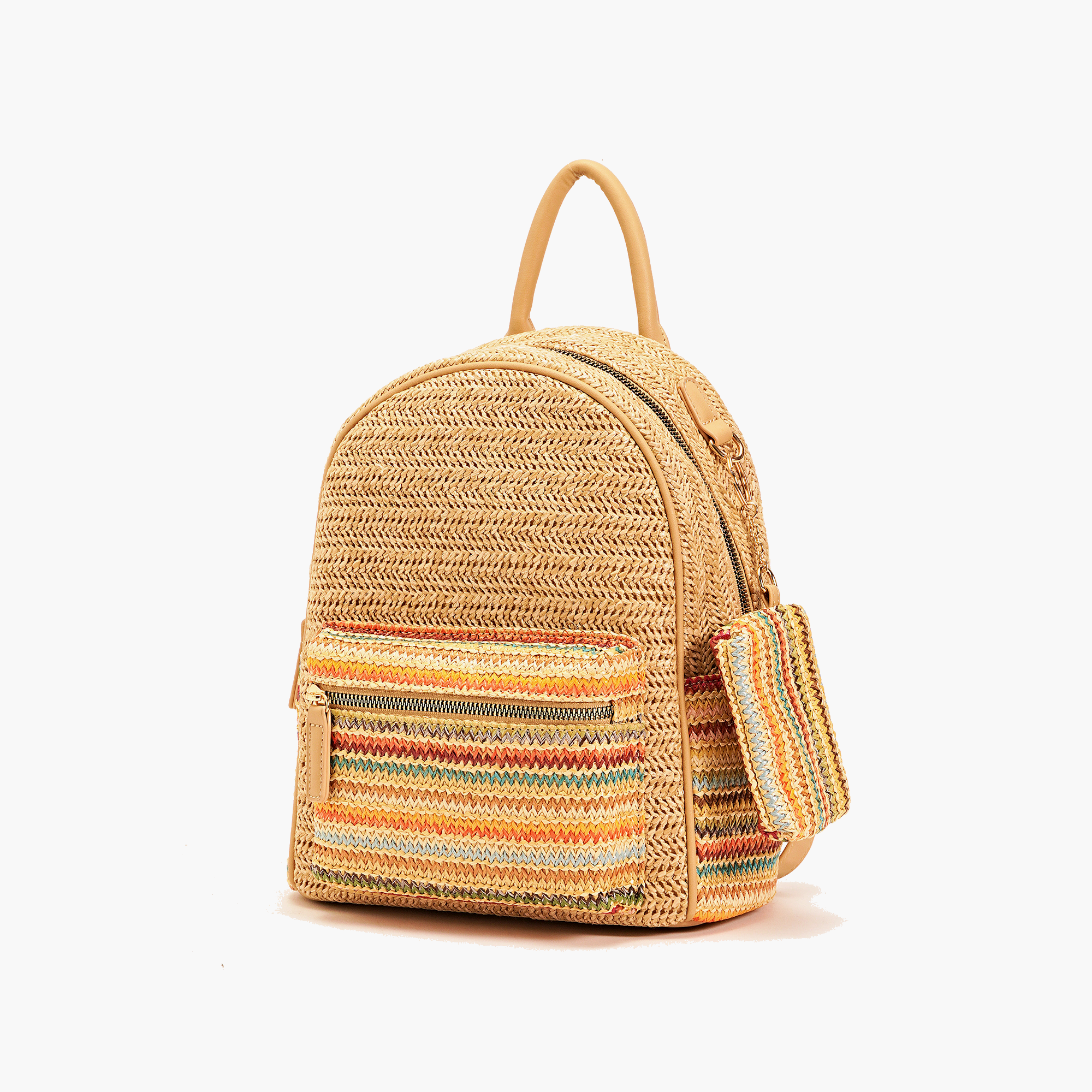 Woven Straw Backpack – Charming Charlie