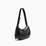 Dolce Crackled Vegan Leather Shoulder Bag