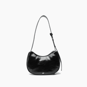 Dolce Crackled Vegan Leather Shoulder Bag